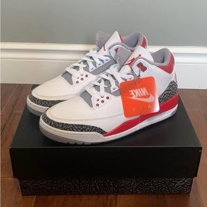 Air Jordan Fire Red 3’s